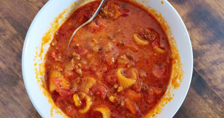 Instant Pot Sausage Tomato Soup