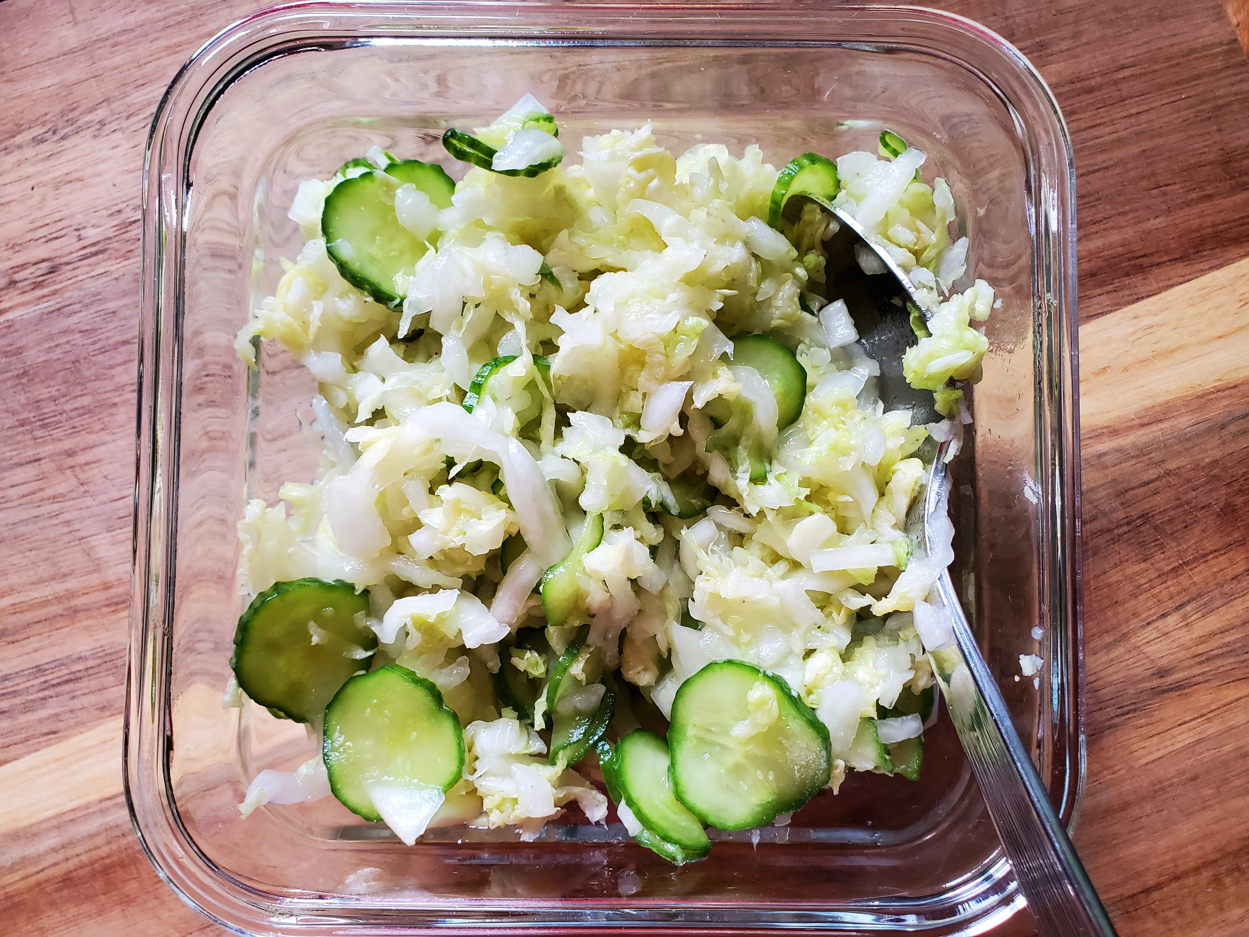 Napa Cabbage and Cucumber Salad